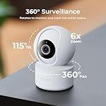 3K-Security-Indoor-Camera-5MP-Home-Camera-for-BabyPet-Monitor-with-Phone-app-24G-WiFi-6-Camera-with-Color-Night-Vision-360-PTZ-2-Way-Audio-AI-Detection-Local-Storage-Wired