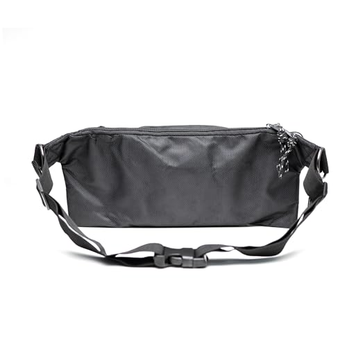 Dog Walking Waist Pack with 2 Water Bottle Holders, 2 D-Rings, Fanny Pack for Walking Running Hiking