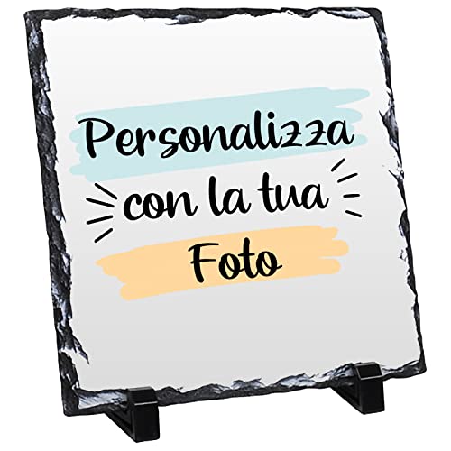 Woopers Foto su Pietra di Ardesia Personalizzata con Immagine e S...
