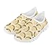 Pointodoor Taco Print Kids Shoes Non Slip Tennis Shoes Fashion Causal Slip on Sneakers for Boys Girls Size 2.5 Lightweight Mesh Canvas Sneakers