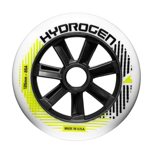 Roues de roller Rollerblade Hydrogen 125mm en uréthane premium américain