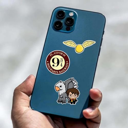 Image of Zesta Aesthetic Stickers for Laptop /Waterproof Anime Decal for Books /Vinyl Sticker for Fridge /Easy to Use Korean Car Sticker Kawaii Cute Stickers (HP)