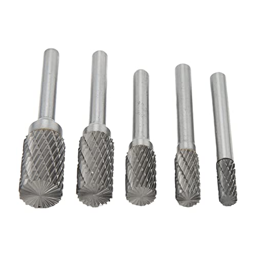 Set de Fresas Carbide Burrs 6mm Mango Doble Corte miniatura 1