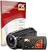 Produktbild atFoliX Panzerfolie kompatibel mit Sony HDR-PJ620 Schutzfolie, entspiegelnde und stoßdämpfende FX Folie (3X)
