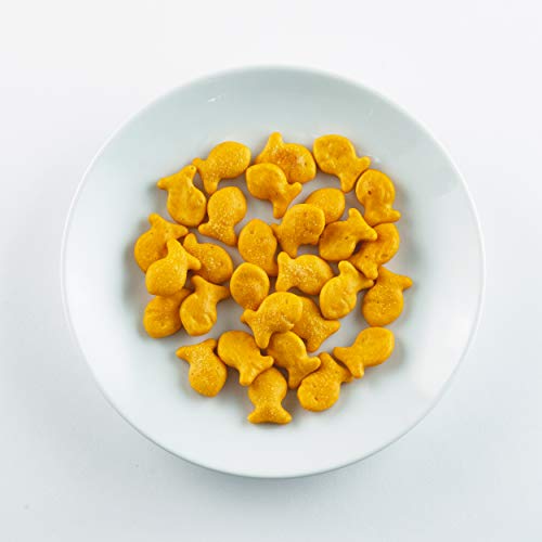 Image of Pepperidge Farm Goldfish Baked Snack Crackers, Cheddar Cheese, 2.25 Oz, Pack of 72