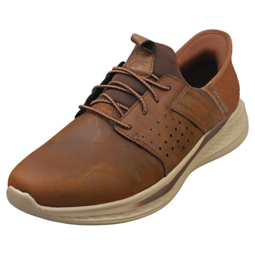 Image of Skechers Men's Streetwear Slade - Zachary Round Toe Bungee Lace Slip-Ins