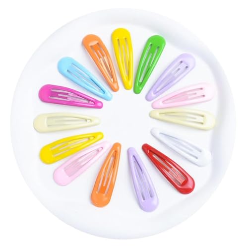 Image of DHANMOHAN Kids Tic Tac Hair Clips - Cute Multicolor Hair Pins for Girls & Toddlers | Non-Slip, Lightweight & Durable Metal Accessoriess | Baby Hair Clips for Daily Use(10 Pcs,Multicolor)