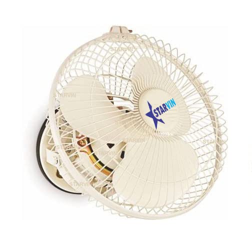 Image of Starvin 12 Inch Wall Mounted Fan for Home & Kitchen | High Speed Cooling Wall Fan with Strong Airflow | Adjustable Angle, Low Noise Wall Fan for Office, Shop & Commercial Use (White)