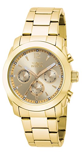 Invicta Women's 17901 Angel Analog Display Swiss Quartz Gold Watch
