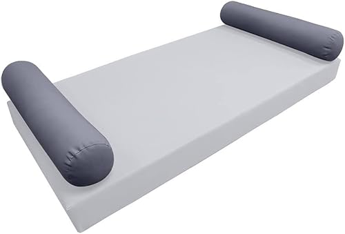 DBM IMPORTS *Solo funda* Funda de almohada Style5 para cuna de 26 x 8 pulgadas con borde de cuchillo AD001