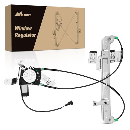 Image of Nilight Power Window Regulator with Motor Rear Passenger Side,Compatible with Cadillac Escalade /Chevy Tahoe /GMC Yukon 2002 2003 2004 2005 2006,Rear Right,748-229