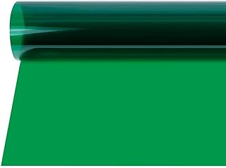 Selens 40x50cm Lighting Gels Filter Green Light Flash Color Correction Transparent Overlays Film Sheet for 800W Red Head Strobe Spotlight Light Speedlite Photography Reading Craft DIY Photo Studio