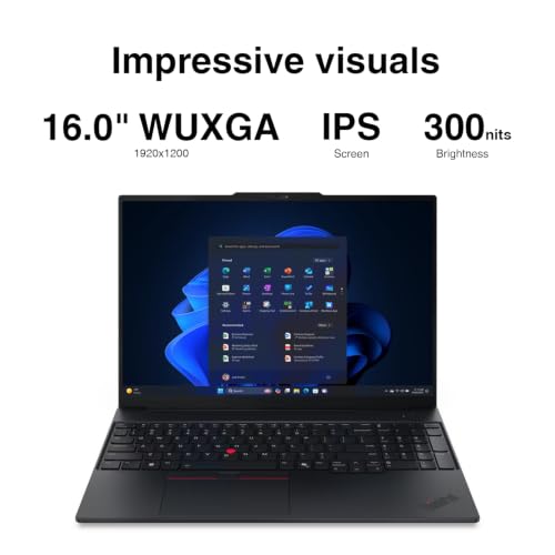 Image of Lenovo ThinkPad E16 Gen 3 Business Laptop 16.0 inch FHD+ Anti-Glare Display