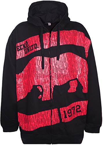 Ecko -  Felpa con Cappuccio - Uomo Nero 4X-Large (Petto 160/163 cm)