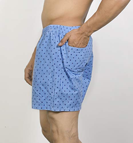 Image of Lecherous Stylish Boxer Shorts for Men - Soft Cool Print Cotton Boxers Sizes S M L XL XXL for Casual, Beachwear, Trendy Comfort wear Fitting,Cotton Comfort Men's Boxers with Side Pocket