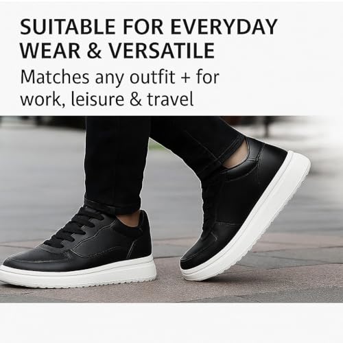 Hrtesus Tallure Sneakers 4"/3"/2.4" Taller Elevator Shoes for Men Women Height Increasing Boosting Invisible Breathable Non-Slip4