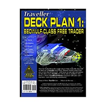 Paperback Deck Plan 1: Beowulf-class Free Trader (GURPS Traveller) Book