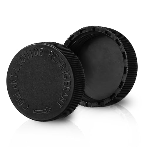 DeFageH 2Pcs Coolant Reservoir Cap - Premium Leak-Proof Coolant Caps for OEM# 21712-79900 Compatible with Nissan Pathfinder Maxima Murano Infiniti G35