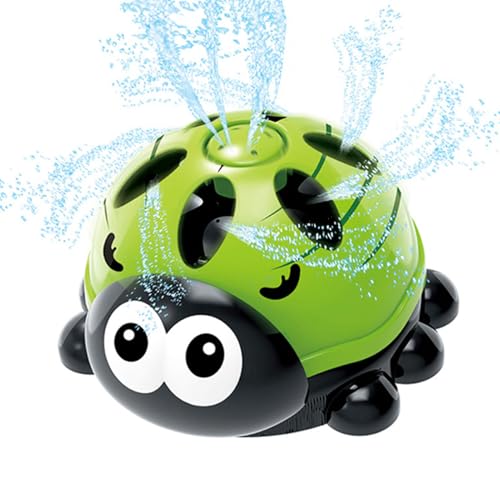 Aspersor de agua para niños, aspersor al aire libre para niños, juguete de aspersor de mariquita de dibujos animados, juguete de agua de piscina para el jardín, juguete para rociadores de jardín al
