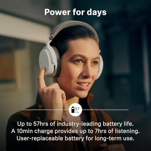 Image of Sennheiser Momentum 5 Wireless Headphones, ANC, 57 Hr Battery, Black