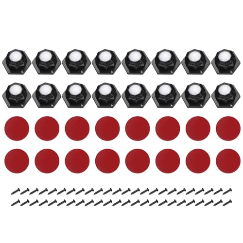 uxcell ȔSLX^[zC[ 16 360x] ~jLX^[][[ Sv[[ Ƌ[ S~p (ubN, iC[O{[1)