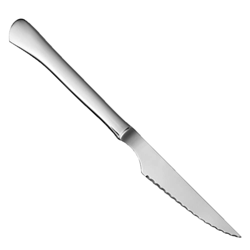 Menax - Juego de Cuchillos de Carne - Set de Cuchillo Chuletero - Cuchillos de Mesa - Cuchillos Sierra Mesa - Cuchillo Sierra Carne - Cuchillos Carne - Set Cuchillos Acero Inoxidable - Set de 12