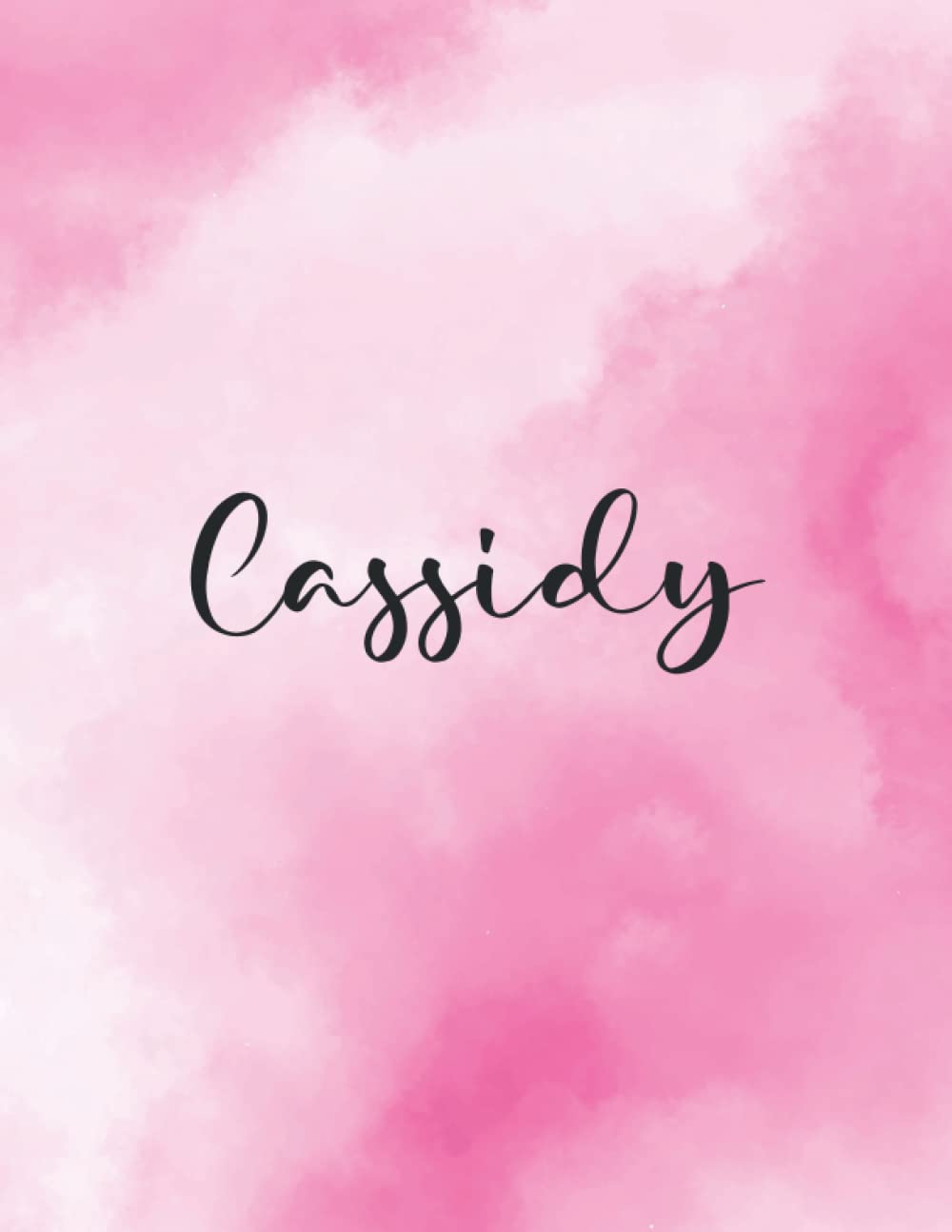 Cassidy: Journal Notebook Gray for Writing and Drawing, Blank | Calligraphy Dot Grid Journals | 8.5 x 11 inch - V.366