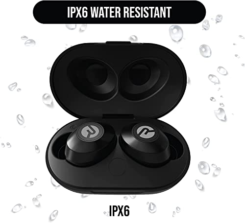 Raycon Everyday Classic Bluetooth Wireless Earbuds + Microphone with Active Noise Canceling, Sweat & Water-Resistant Earphones, Ear Buds Wireless Bluetooth 32 Hours Playtime (Black)