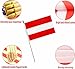20 Pack Austria Flags Austrian Stick Flag Small Mini Handheld Flags with 12.6inch Wooden Poles for National Day,World Cup,Sports Events, Party Decorations (5×8 Inches)