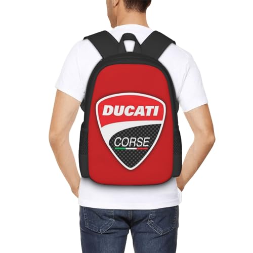 Sac à dos décontracté compatible avec Ducati en textile ultra léger - 6