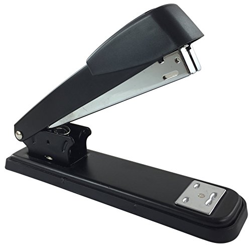 Clipco Stapler With 2000 Staples Each Metal Full Desk Size Black (3-Pack) #TOP1