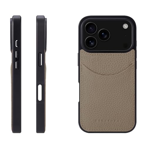 HANATORA for iPhone 17Pro �P�[�X �{�v �ϏՌ� �X�}�z�P�[�X �X�}�z �R�[�h�z���_�[ �t�� �V�������N�J�[�t���U�[ �M�t�g �}�O�l�b�g�Ȃ� �O���[�W�� CPG-17Pro-Grege