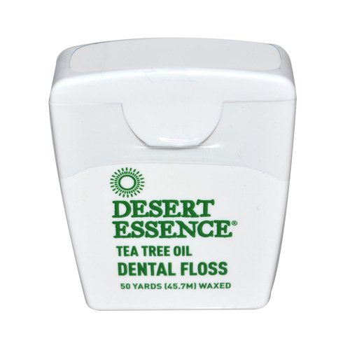 Desert Essence Dental Floss W/Tea Tree Oil 50 Yd