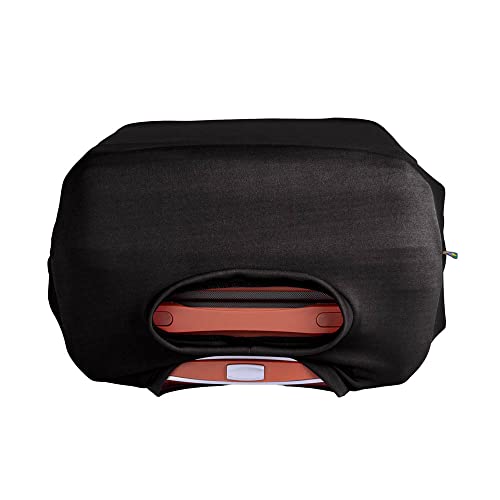 Capa Para Mala De Viagem Tamanho P Em Tecido Neoprene (Preto)