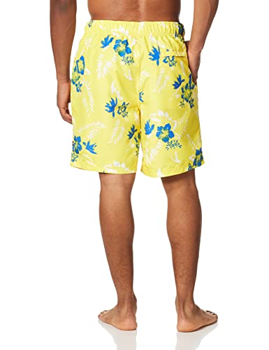 Nautica Men's Quick Dry Palm Print Series Swim Trunk3