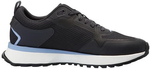 Image of BOSS Men's Big Logo Mesh Mix Lace Up Sneaker