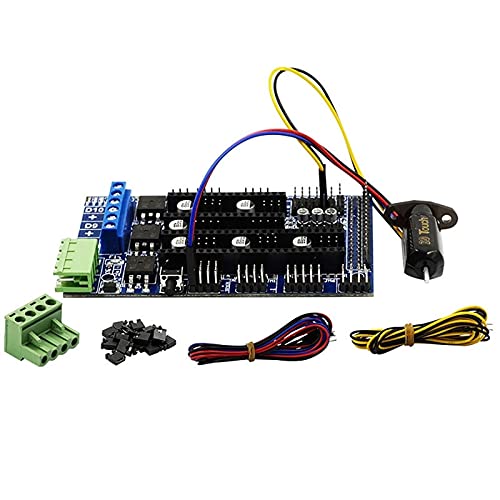 Lysee 3D Printer Parts & Accessories - Suitable for 3D Printer Accessories Ramps1.5+3D Press Sensor Automatic Leveling Sensor Set - (Color: Picture Color)