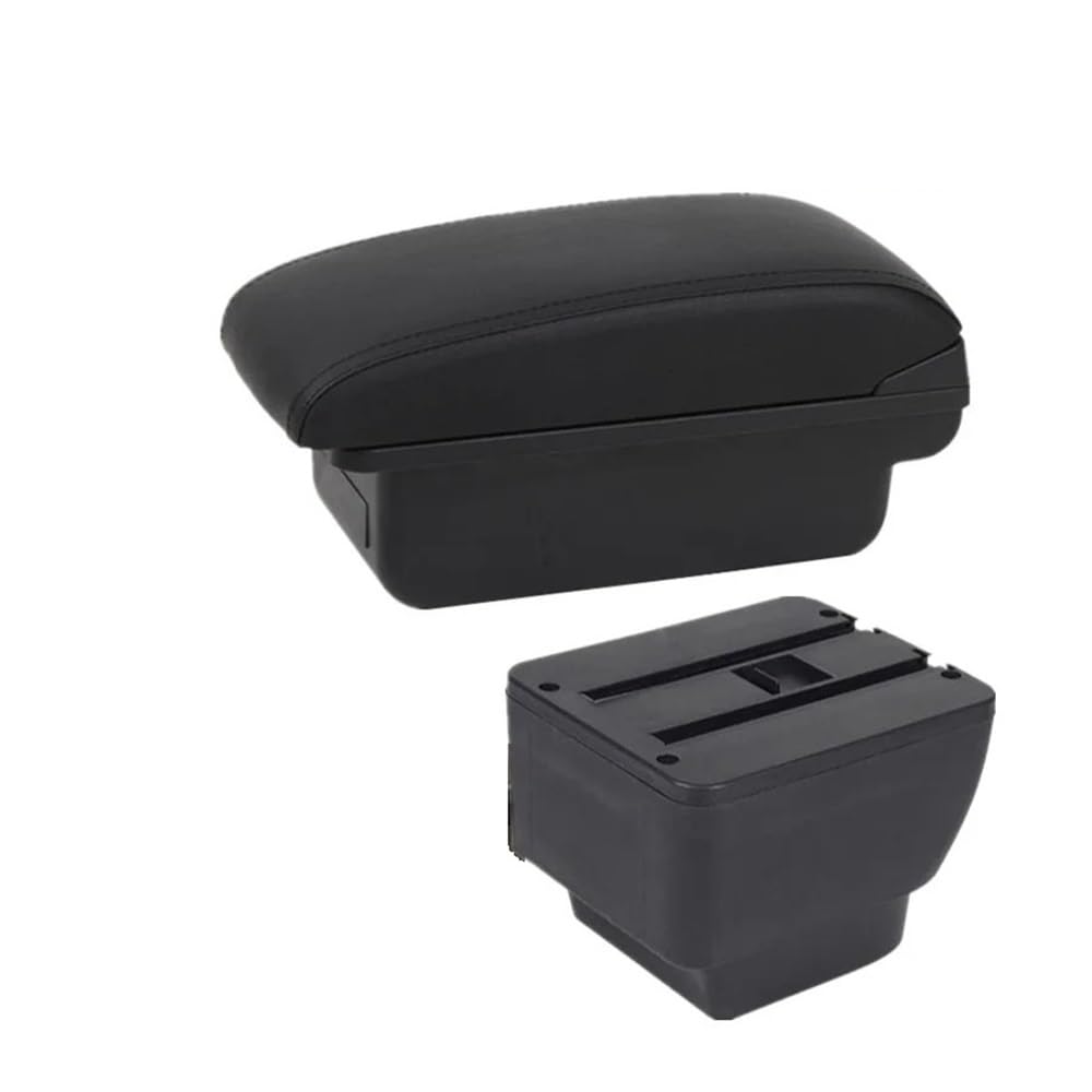AIERDEYP Car Armrest Box For Mazda 2 Demio Car Armrest Box