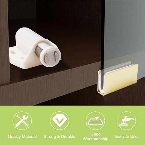 UFURMATE Glass Door Magnetic Catch Latch Closures - Image 3
