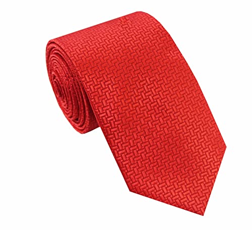 Image of TIE STUDIO Men's Necktie Pocket Square & Cufflink Set | Standard | Jacquard Fabric | Superior Stitching |