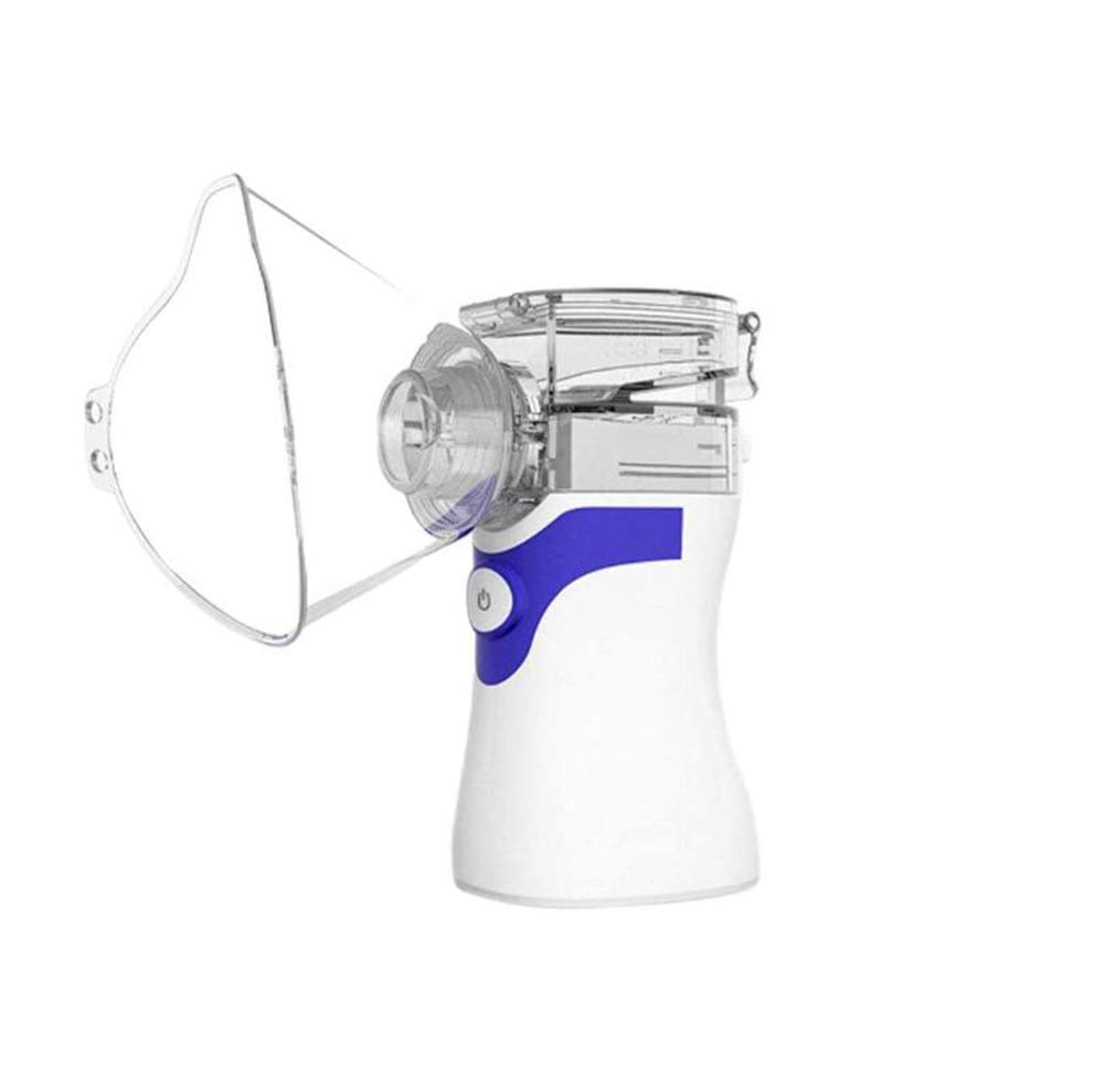 Portable vapore Mini Inhaler macchina portatile umidificatore vaporizzatore nebbia fredda Viaggi Inhaler per adulti e bambini,Blu