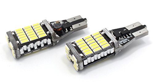 EX1 2 Pezzi Auto Luce di Retromarcia LED 45 SMD