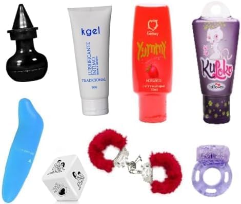 Caixa Namorados 08 produtos - SEX SHOP