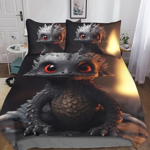 Baby Dragon parure de lit microfibre anti-plis facile à laver - 5
