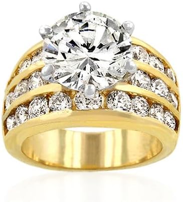Classic Gold Engagement Ring Size 5