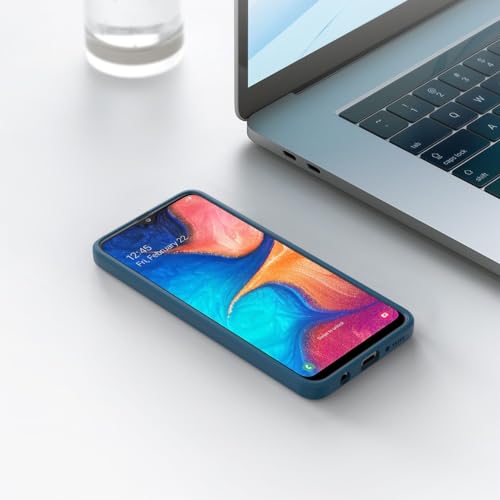 Image of for Samsung Galaxy A20 Case Dark Blue, A30 Case Scratch Resistant with Soft Touch, Slim Thin Phone Cover for Samsung Galaxy A20 A30