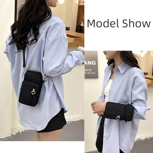 Cell Phone Bag Water Resistant Crossbody Travel Purse Sport Arm Bag Wallet Mini Shoulder Handbag with Adjustable Strap2