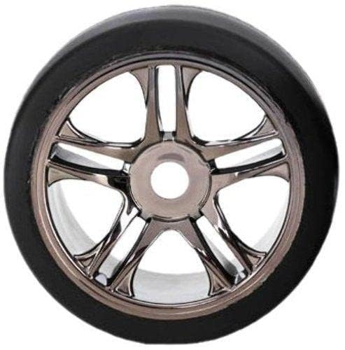 Amazon.com: Traxxas 6477 S1 Compound Slick Tires Pre-Glued on