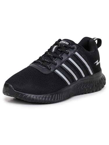 Image of Mens Running Shoes for Man Comfortable Men's Sports Shoes with Memory Foam Cushioned Insole Sports Shoes for Men Running Walking Lightweight Gym Shoe for Men Comfortable Stylish & Casual Walking ATHCO Shoe for Man Anti Slip Gym Footwear