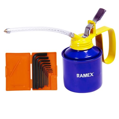 RAMEX 9pc Hex Allen Key Set In Plastic ORANGE Box, Sizes: 1.5, 2, 2.5, 3, 4, 5, 6, 8, 10 Oil Can with FLEXIBLE SPOUT For Vehicles -1/2 Pint Capacity. Glossy Blue & Yellow (B0D1R9YPK5) Amazon Price History, Amazon Price Tracker